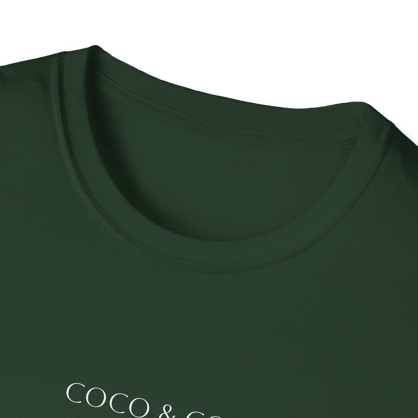 Coco Cozy's - Forest Green T shirt