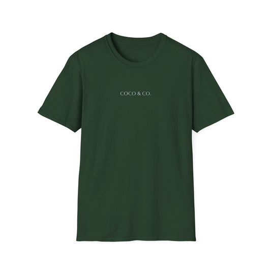 Coco Cozy's - Forest Green T shirt